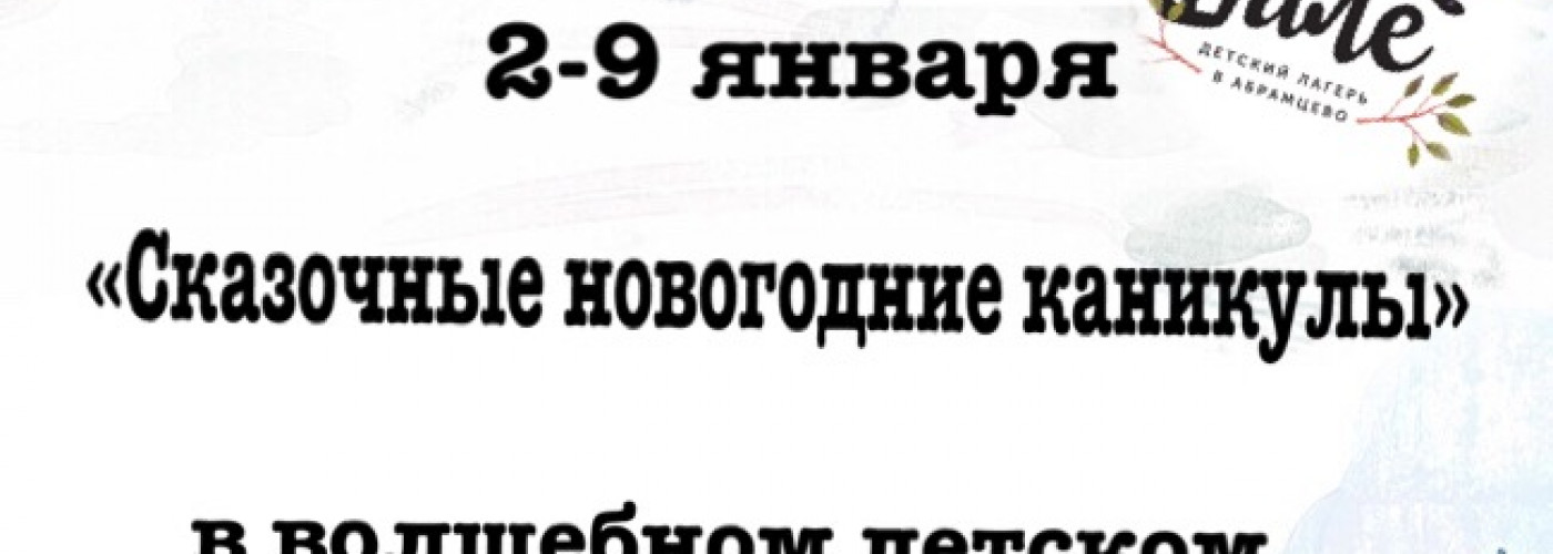 Новогодние каникулы.