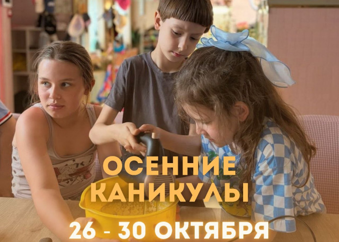 "Шале" детский городской творческий лагерь в Измайлово Каникулы с 26 ноября в Шале 6+
